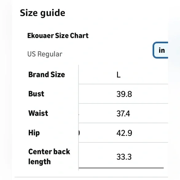 Ekouaer Long Sleeve Nightgown L | Soft Calf-Length Sleepwear Pajama Dress NWT - Picture 4 of 14